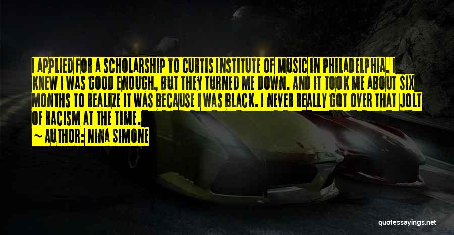Institute Quotes By Nina Simone