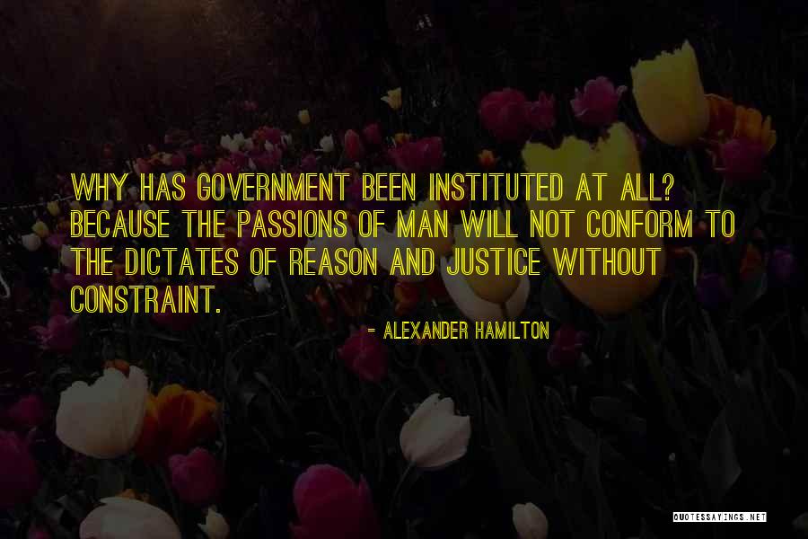 Instituted Quotes By Alexander Hamilton Instituted Quotes By Alexander Hamilton