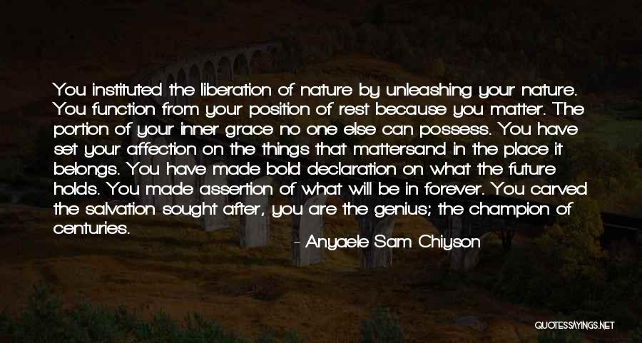 Instituted Quotes By Anyaele Sam Chiyson Instituted Quotes By Anyaele Sam Chiyson