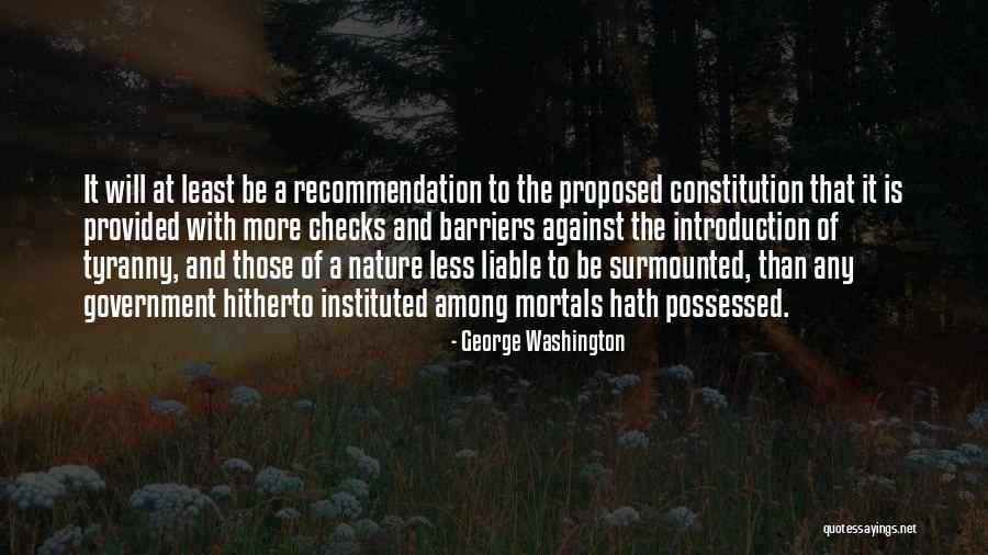Instituted Quotes By George Washington Instituted Quotes By George Washington