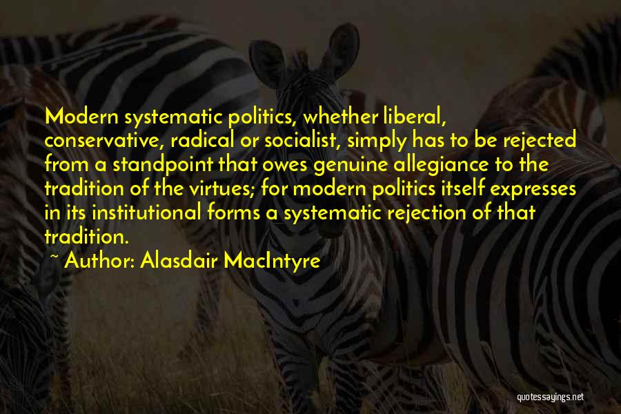 Institutional Quotes By Alasdair MacIntyre