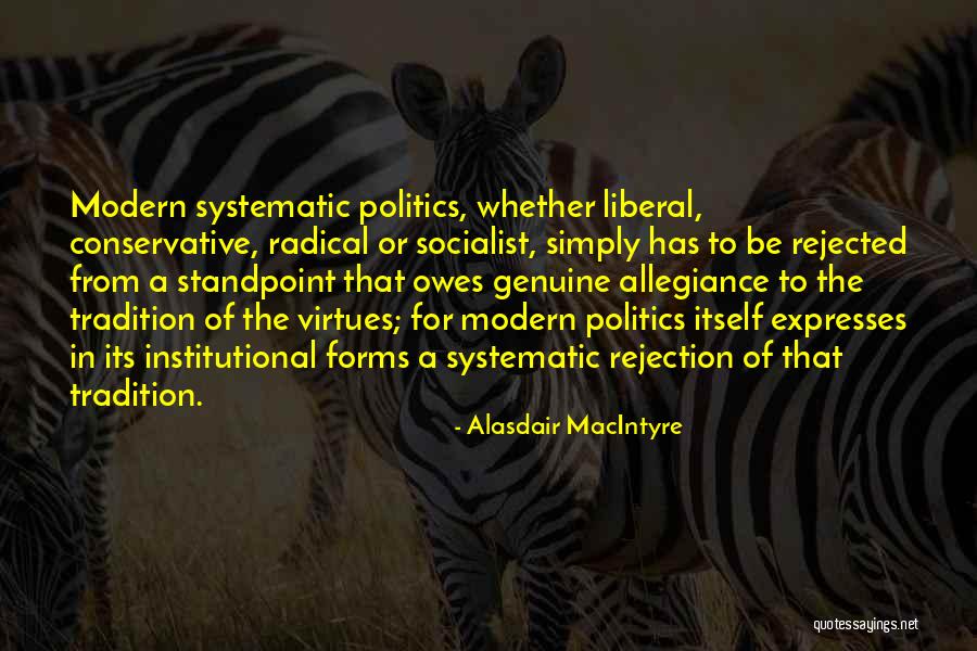 Institutional Quotes By Alasdair MacIntyre