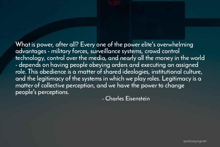 Institutional Quotes By Charles Eisenstein