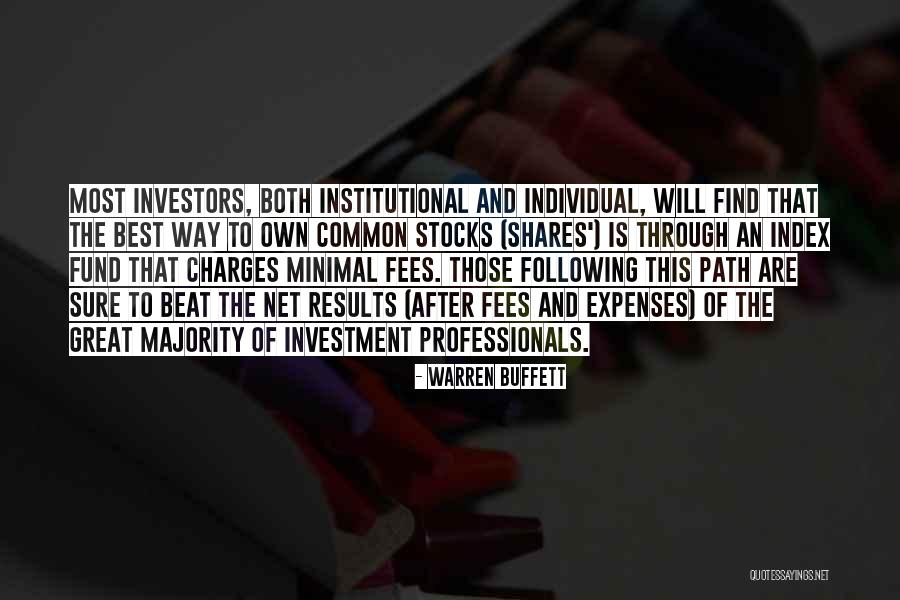 Institutional Quotes By Warren Buffett