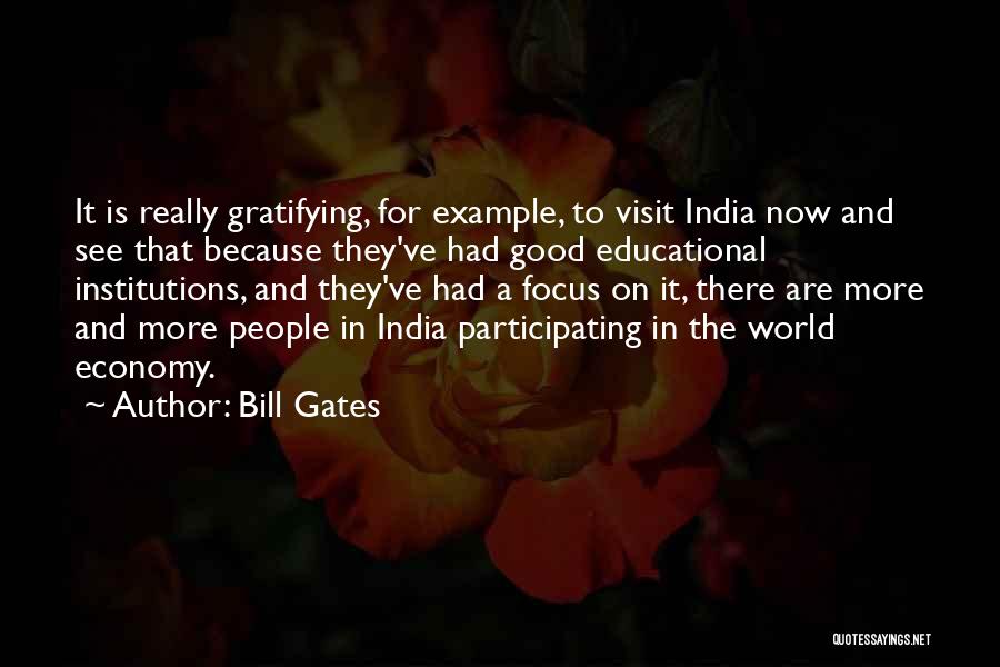 Institutions Quotes By Bill Gates