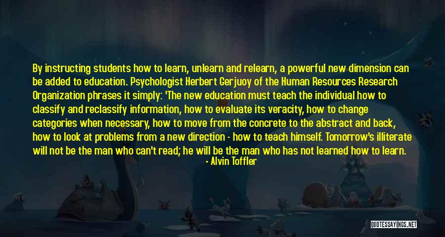 Instructing Quotes By Alvin Toffler Instructing Quotes By Alvin Toffler