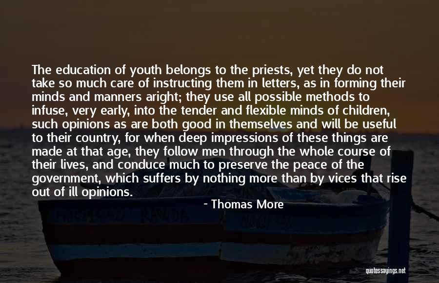 Instructing Quotes By Thomas More Instructing Quotes By Thomas More