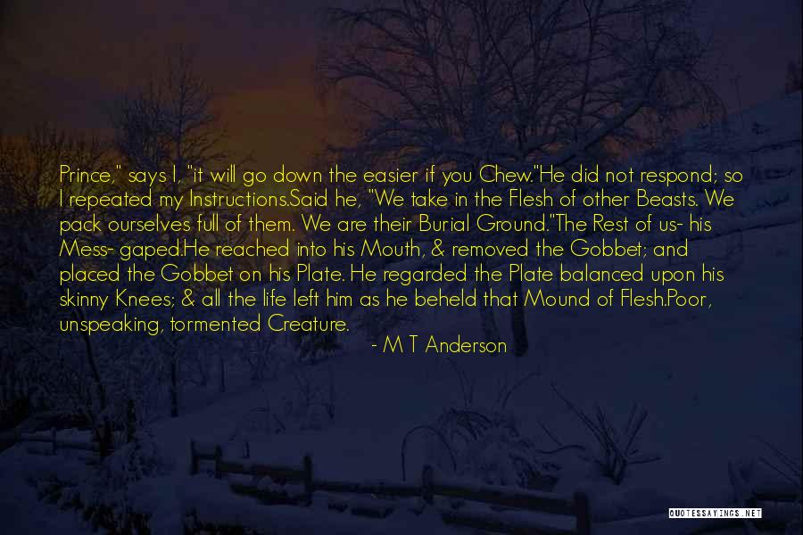 Instructions In Life Quotes By M T Anderson Instructions In Life Quotes By M T Anderson