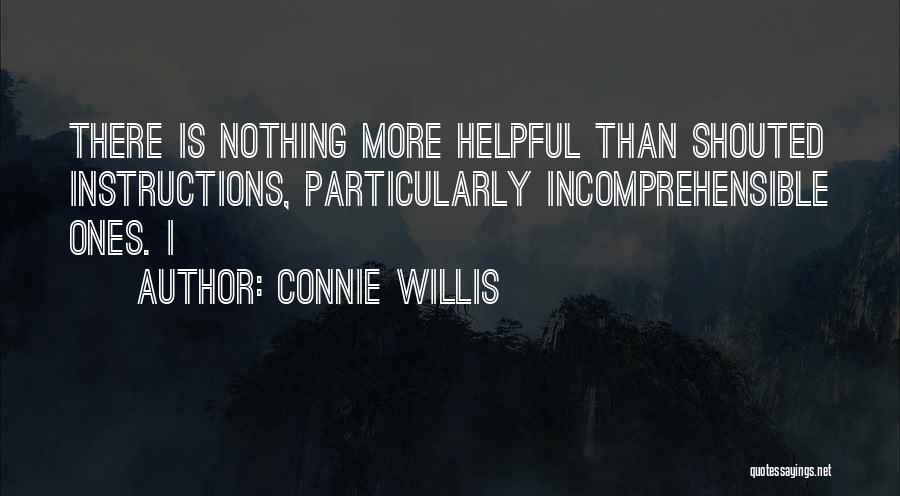 Instructions Quotes By Connie Willis