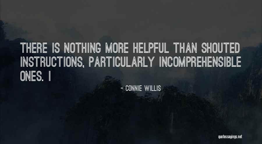 Instructions Quotes By Connie Willis