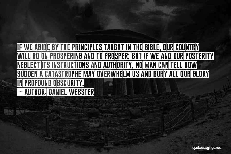 Instructions Quotes By Daniel Webster