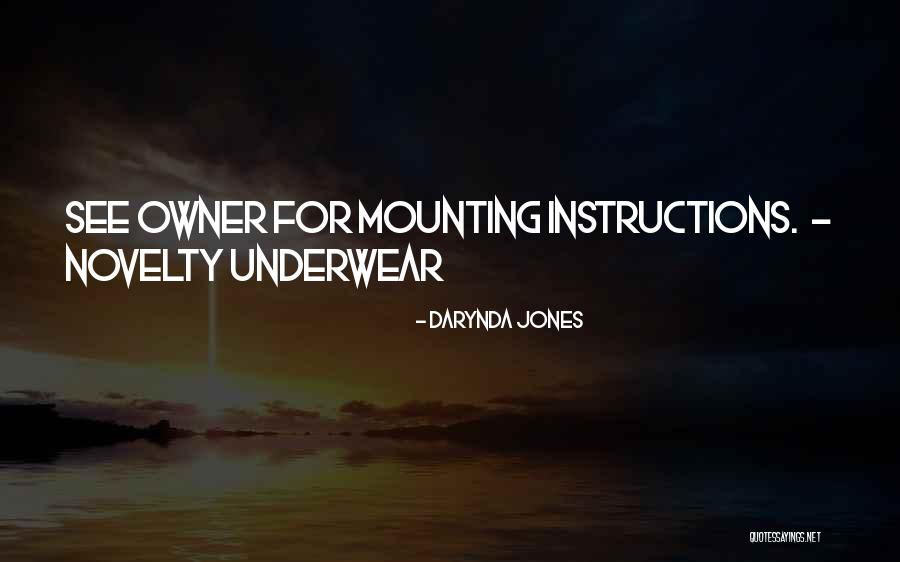 Instructions Quotes By Darynda Jones