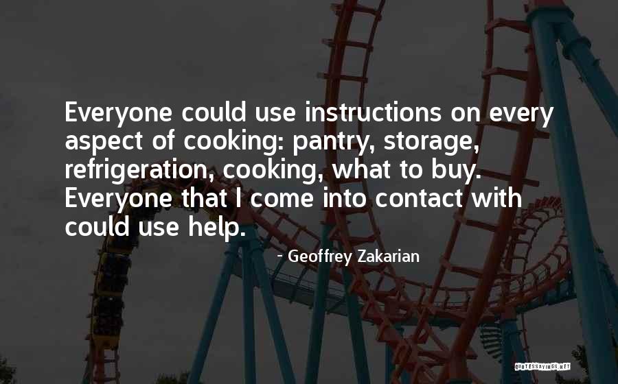 Instructions Quotes By Geoffrey Zakarian