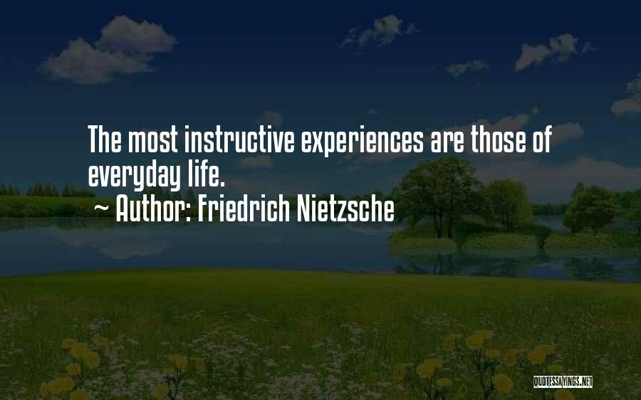 Instructive Quotes By Friedrich Nietzsche