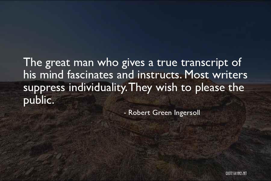 Instructs Ok Quotes By Robert Green Ingersoll Instructs Ok Quotes By Robert Green Ingersoll