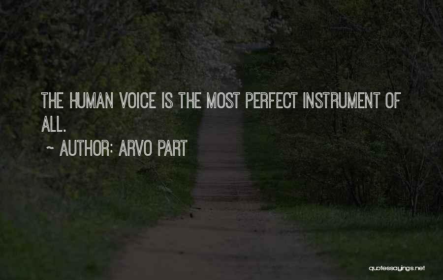 Instrument Quotes By Arvo Part
