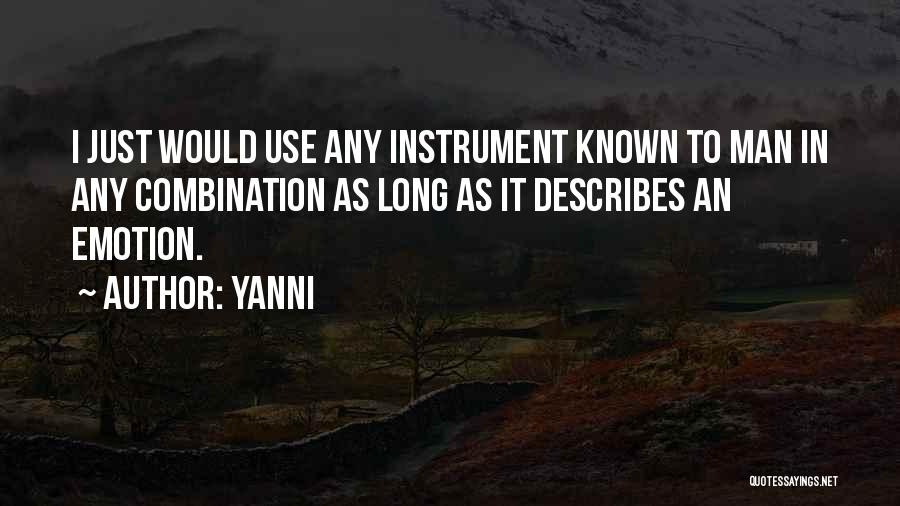 Instrument Quotes By Yanni