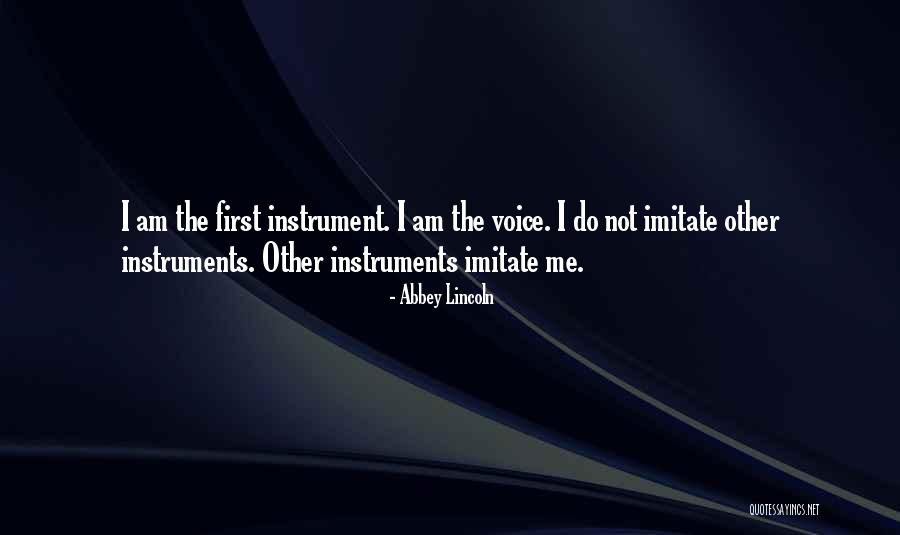 Instrument The Quotes By Abbey Lincoln Instrument The Quotes By Abbey Lincoln