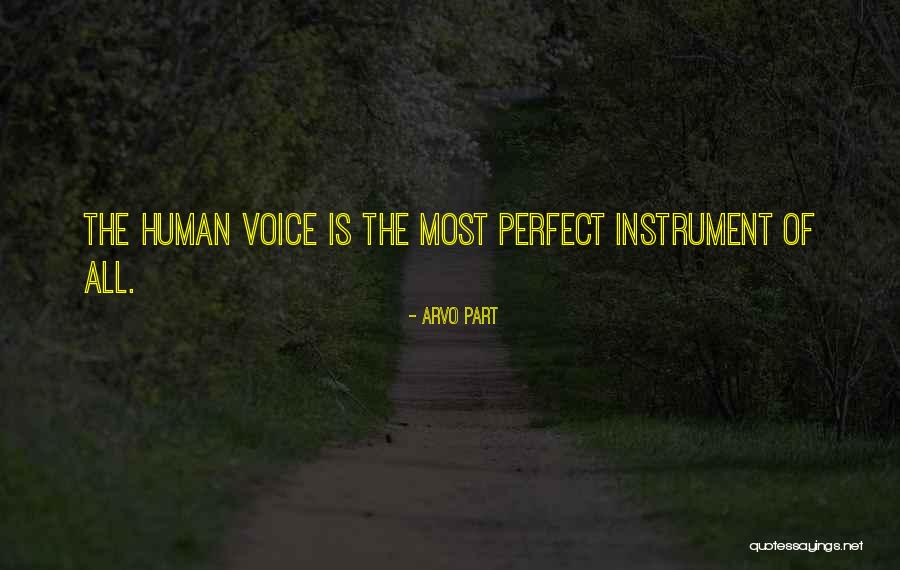 Instrument The Quotes By Arvo Part