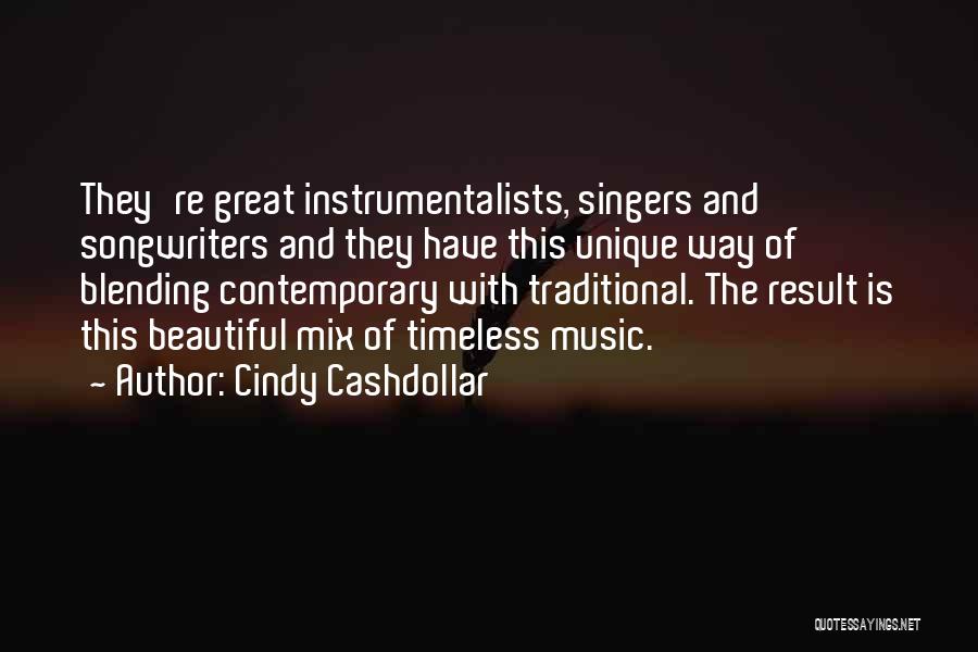 Instrumentalists Quotes By Cindy Cashdollar