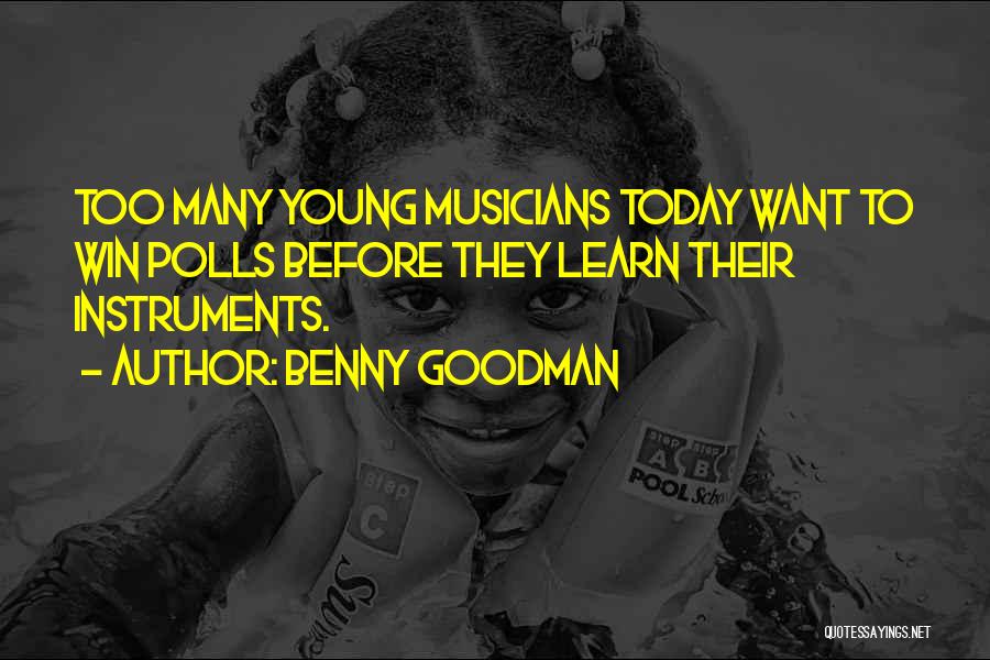 Instruments Quotes By Benny Goodman