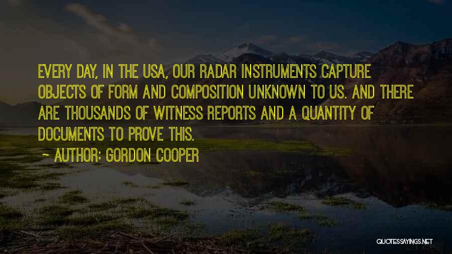 Instruments Quotes By Gordon Cooper