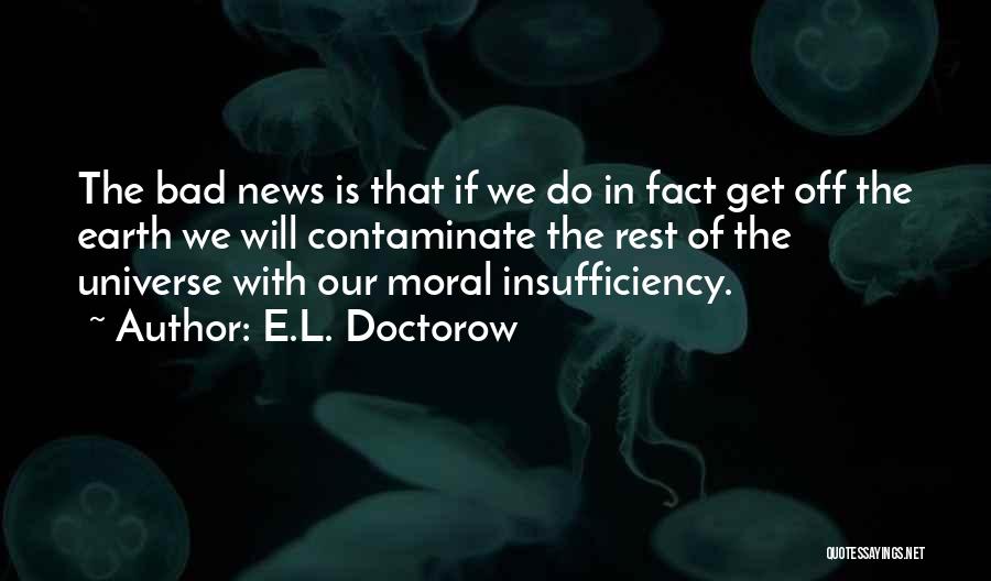 Insufficiency Quotes By E.L. Doctorow