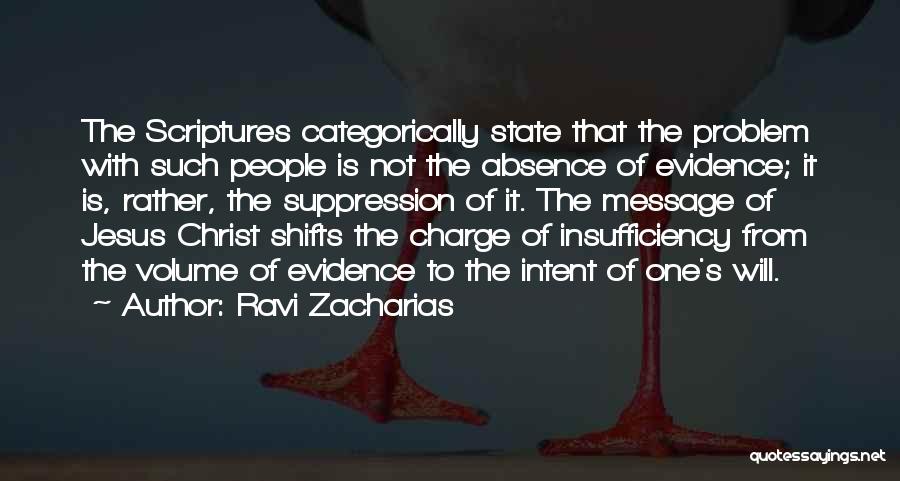 Insufficiency Quotes By Ravi Zacharias