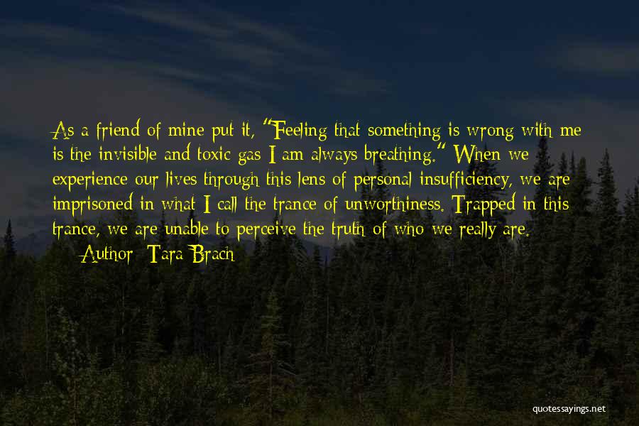 Insufficiency Quotes By Tara Brach