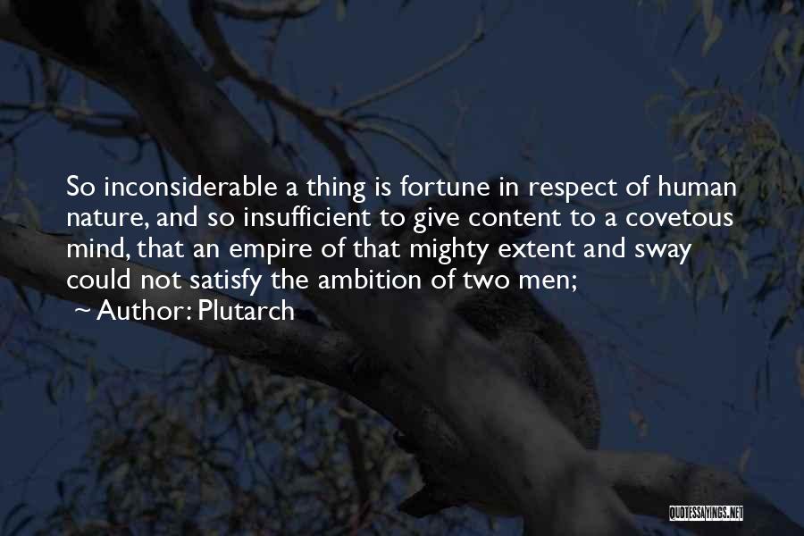 Insufficient Quotes By Plutarch