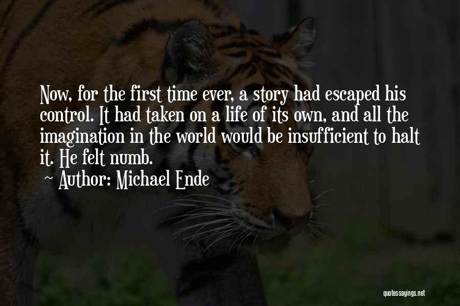 Insufficient Time Quotes By Michael Ende