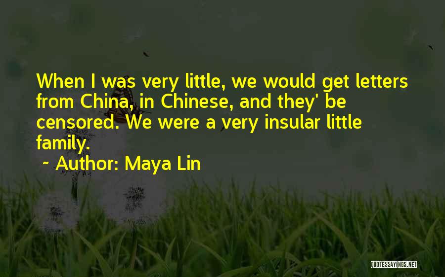 Insular Quotes By Maya Lin