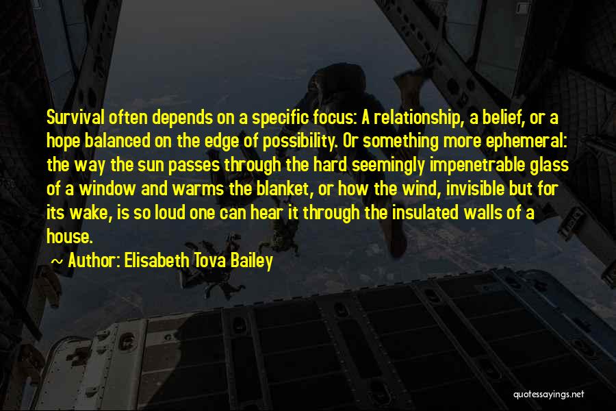Insulated Quotes By Elisabeth Tova Bailey