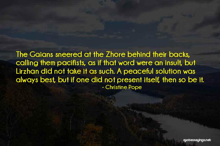 Insult Quotes By Christine Pope Insult Quotes By Christine Pope