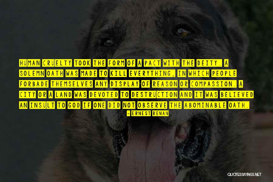 Insult Quotes By Ernest Renan Insult Quotes By Ernest Renan