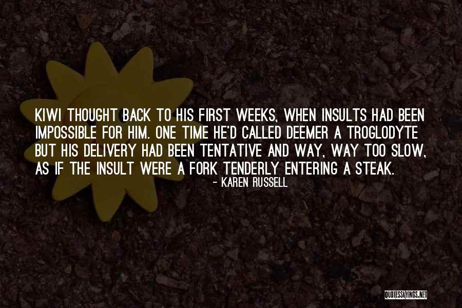 Insult Quotes By Karen Russell Insult Quotes By Karen Russell