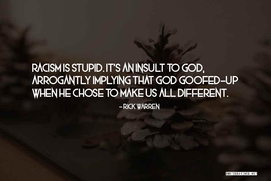 Insult Quotes By Rick Warren