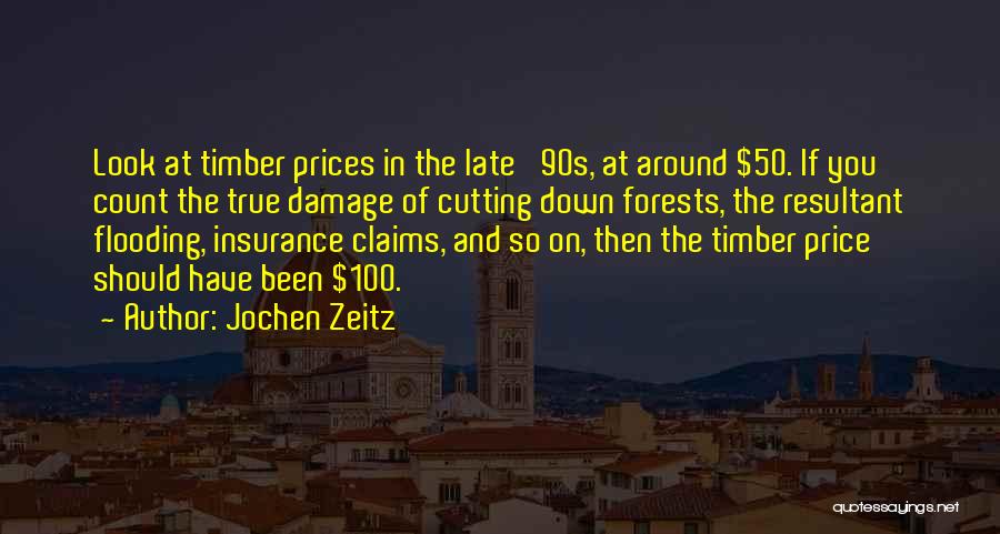 Insurance Claims Quotes By Jochen Zeitz