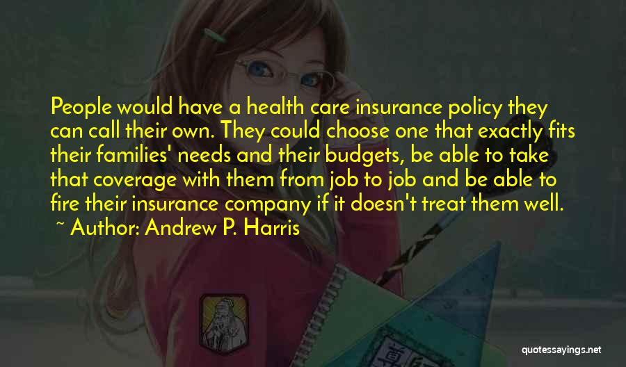 Insurance Coverage Quotes By Andrew P. Harris