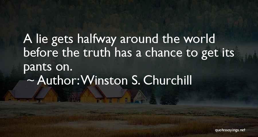 Insurance Group 14 Quotes By Winston S. Churchill