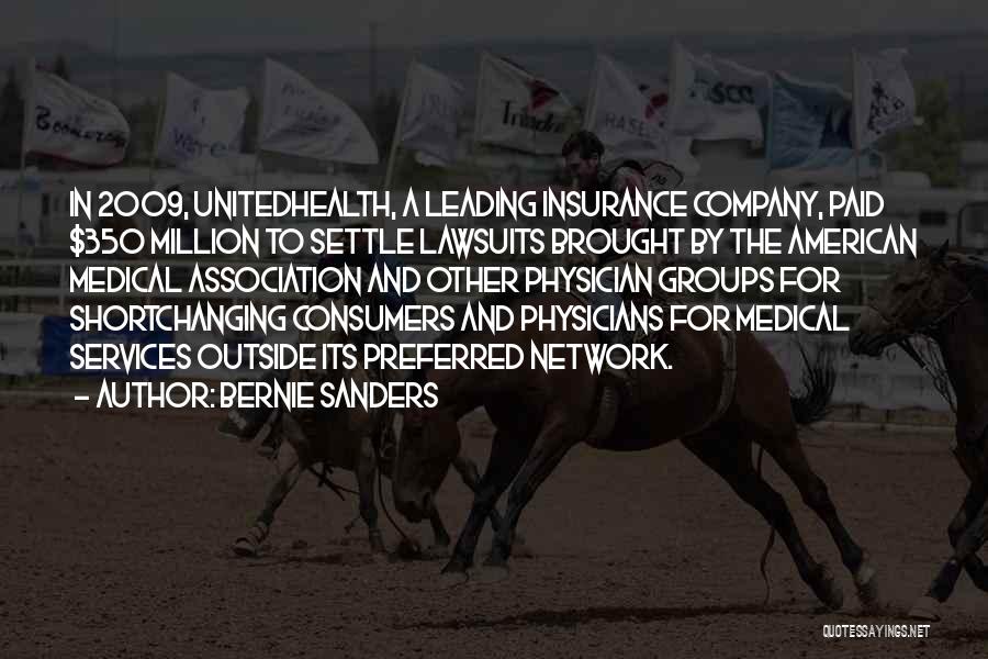 Insurance Groups Quotes By Bernie Sanders