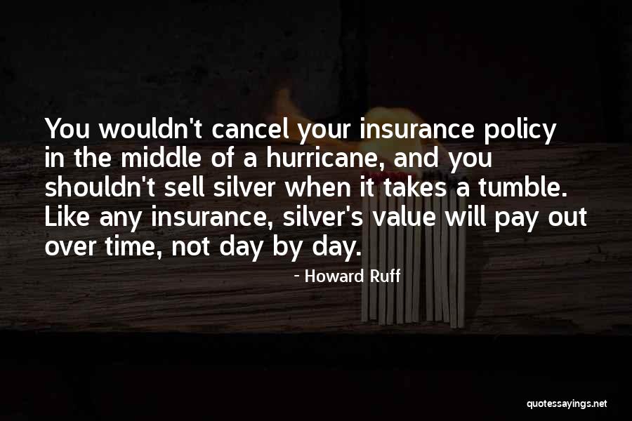 Insurance Policy Quotes By Howard Ruff