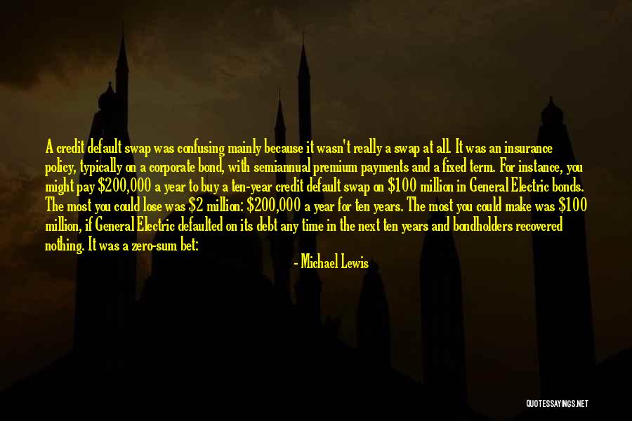 Insurance Policy Quotes By Michael Lewis