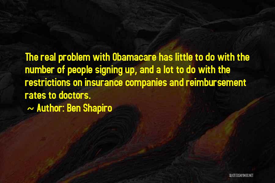 Insurance Rates Quotes By Ben Shapiro