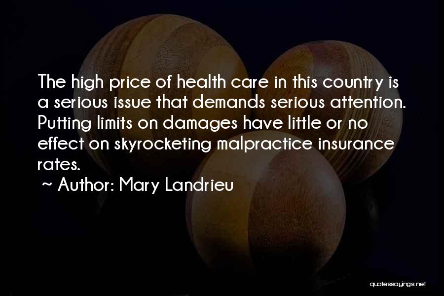 Insurance Rates Quotes By Mary Landrieu