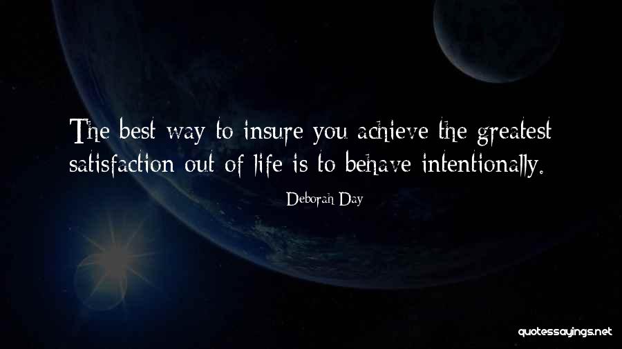 Insure One Quotes By Deborah Day