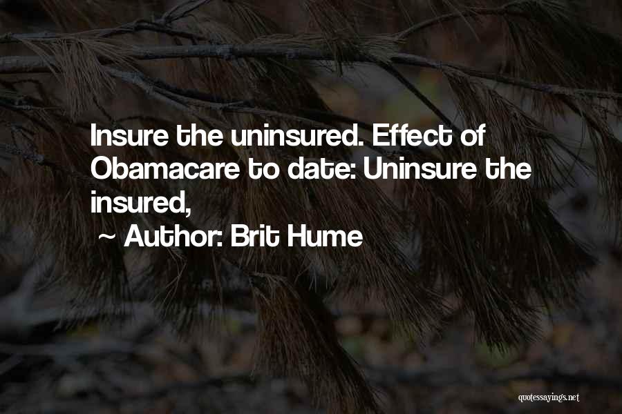 Insured Quotes By Brit Hume