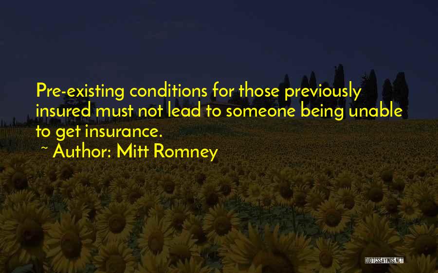 Insured Quotes By Mitt Romney