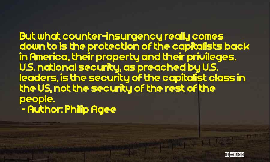 Insurgency Quotes By Philip Agee