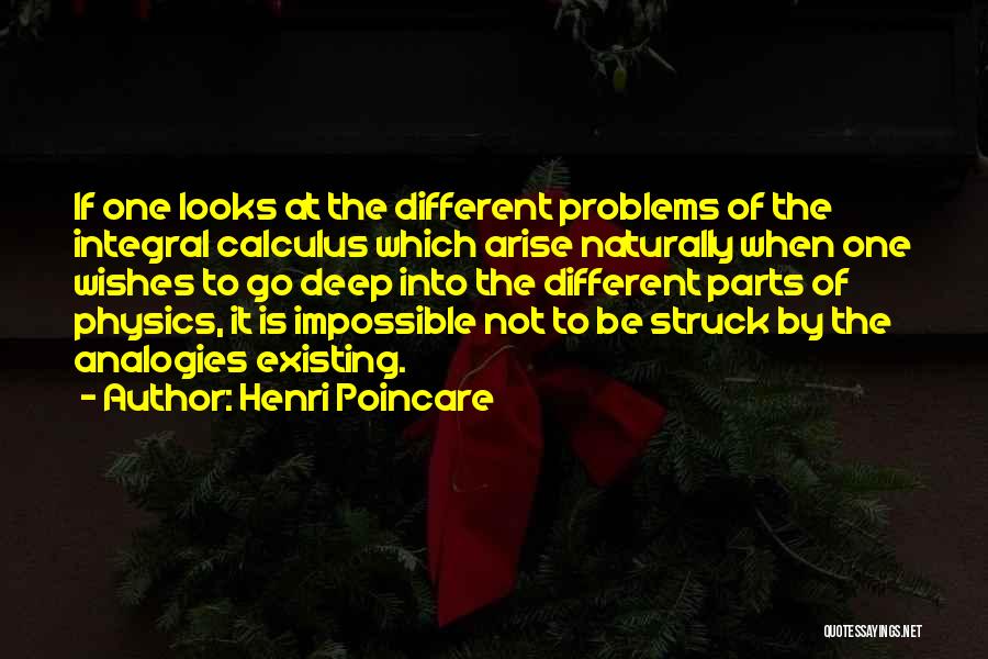 Integral Calculus Quotes By Henri Poincare